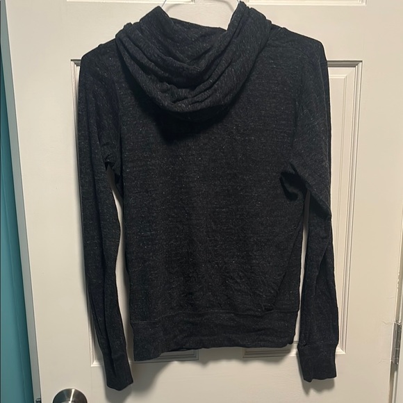 Nike Heather Black Long Sleeve Hoodie - Picture 6 of 8